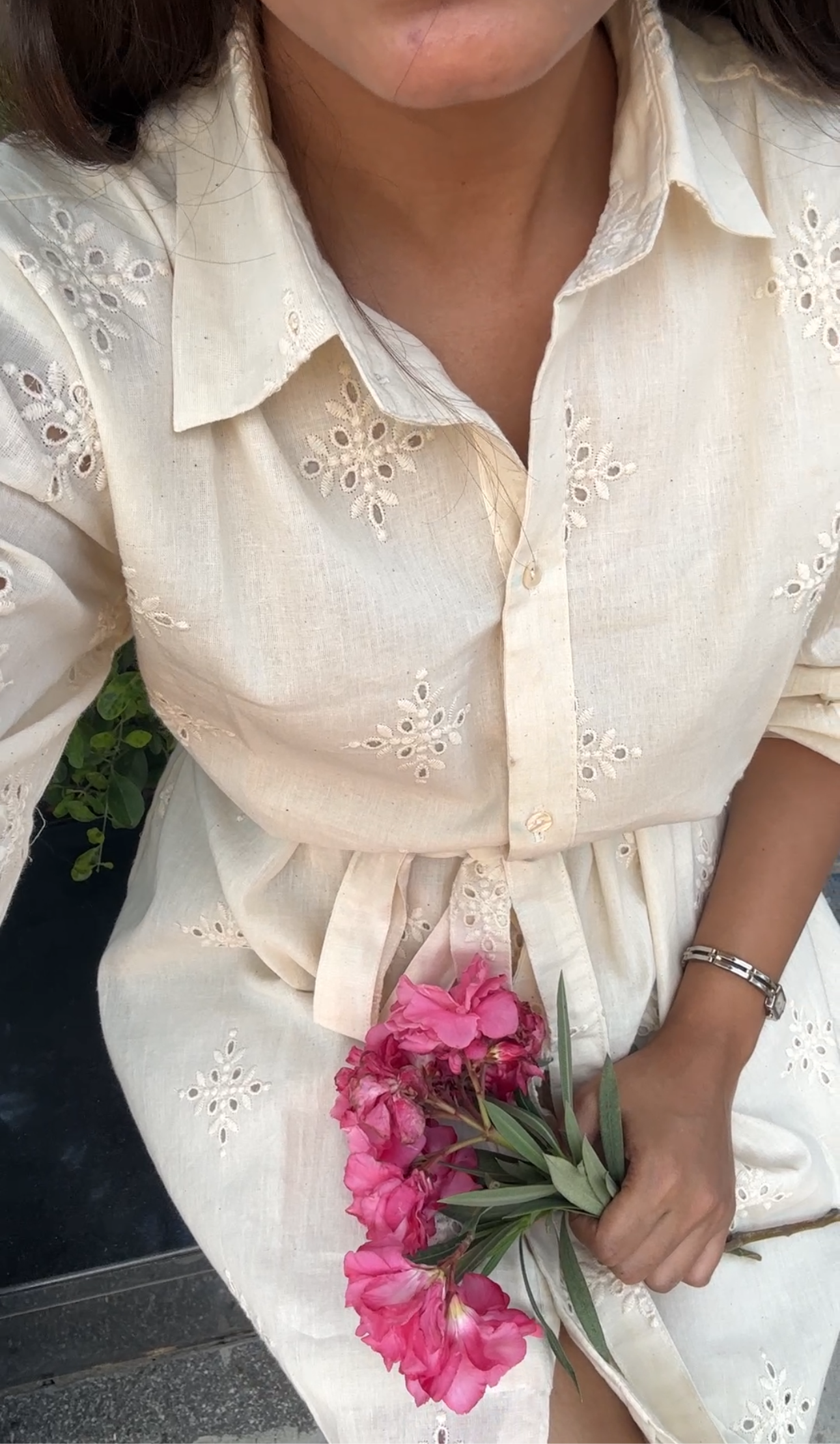 Buttercream Shirt Dress